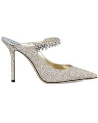 Jimmy Choo - 100 Embellished Bing Mules - Lyst