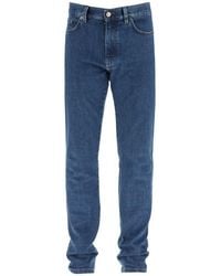 Zegna - Stone-washed Organic Cotton Denim Jeans - Lyst