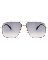 Givenchy Square Frame Sunglasses - Metallic