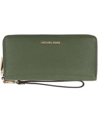 Michael Kors - Continental Leather Wallet - Lyst
