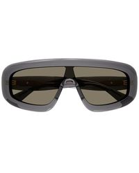 Bottega Veneta - Irregular Frame Sunglasses - Lyst