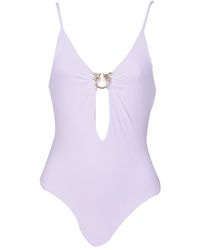Pinko - Asymmetric One-piece Swimsuit - Lyst