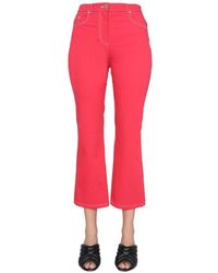 Boutique Moschino Skinny Kick Jeans - Pink