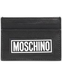 Moschino - Logo Detailed Cardholder - Lyst