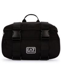 EA7 - Logo Detailed Belt Bag - Lyst