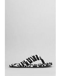 The Attico - Indie Flat Thong Sandals - Lyst