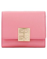 Givenchy - 4g Logo Plaque Trifold Wallet - Lyst