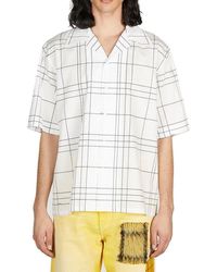 Marni - Checked Short Sleeved Shirt - Lyst