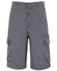 Givenchy - Logo Embroidered Cargo Shorts - Lyst