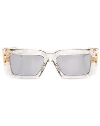 BALMAIN EYEWEAR - Rectangle Frame Sunglasses - Lyst