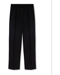 Gucci - High-waisted Straight-leg Trousers - Lyst