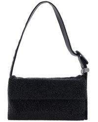 Benedetta Bruzziches - Benedetta Bruzziche Embellished Buckle-detailed Shoulder Bag - Lyst
