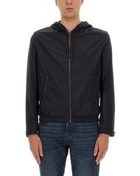 BOSS - Regular Fit Zip-Up Jacket - Lyst