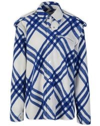 Burberry - Vintage Check Long Sleeved Shirt - Lyst