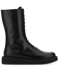 Neous Spika Side Zipped Boots - Black