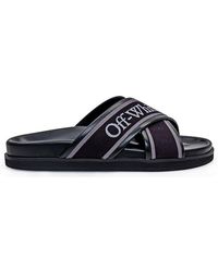 Off-White c/o Virgil Abloh - Open Toe Slip-on Sandals - Lyst