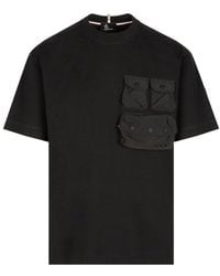 Moncler - Pocket Cotton T Shirt - Lyst