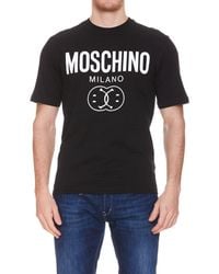 Moschino - Logo-printed Crewneck T-shirt - Lyst
