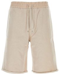 Saint Laurent - Cotton Shorts - Lyst