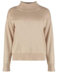 Fabiana Filippi - Turtleneck Knitted Jumper - Lyst