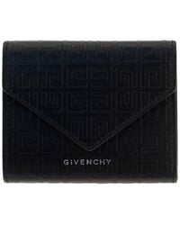 Givenchy - 4g Motif Trifold Wallet - Lyst