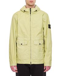 Stone Island - Membrana 3l Tc Zipped Hooded Jacket - Lyst