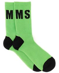 MSGM - Socks With Logo - Lyst