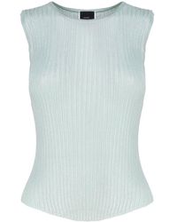 Pinko - Sleeveless Fitted Top - Lyst