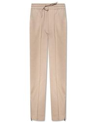 Emporio Armani - Pleat-front Trousers, - Lyst