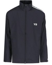 Y-3 - Logo-Printed Zipped Jacket - Lyst
