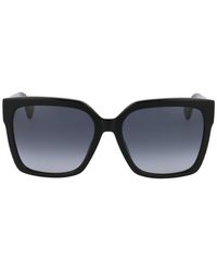 Moschino Eyewear - Rectangle Frame Sunglasses - Lyst