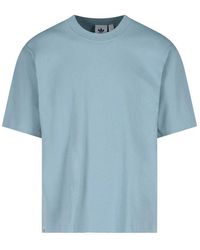 adidas Adicolor Trefoil Crewneck T-shirt - Blue
