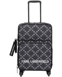Karl Lagerfeld - K/Monogram Suitcase - Lyst