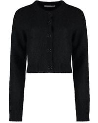 Acne Studios - Buttoned Ribbed Knit Cardigan - Lyst