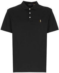 Polo Ralph Lauren - Logo Embroidered Short-sleeved Polo Shirt - Lyst