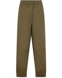 Loewe - Logo Embroidered Cargo Trousers - Lyst