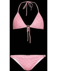 Gucci - Gg Stretch Jersey Bikini - Lyst