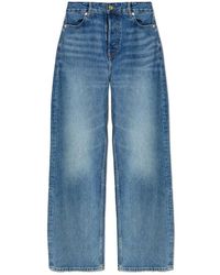 Ganni - Straight-Leg Jeans - Lyst