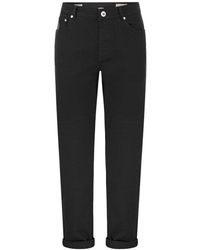 Brunello Cucinelli - Five-Pocket Traditional Fit Trousers - Lyst