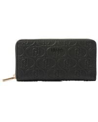 Liu Jo - Logo Lettering Zip-Around Wallet - Lyst