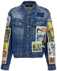 DSquared² - Betty Boop Casual Jackets, Parka - Lyst