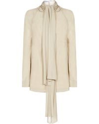 Prada Blouses for Women - Up to 79% off at Lyst.com