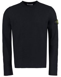 Stone Island - Fine-knit Sweater - Lyst
