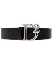 DSquared² - Logo Plaque Buckled Belt - Lyst