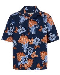 Maison Kitsuné - Maison Kitsuné "Tropical" Shirt - Lyst