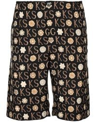 Gucci - X Ken Scott Knee-length Shorts - Lyst