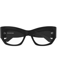 Balenciaga - Cat-Eye Frame Glasses - Lyst