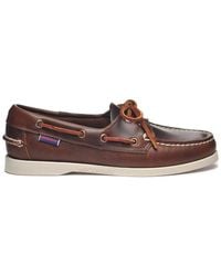 Sebago - Docksides Portland Waxed Boat Shoes - Lyst