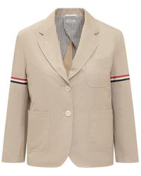 Thom Browne - Rwb Logo Blazer - Lyst