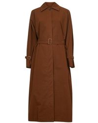 Max Mara - Stretch Gabardine Epoche Trench Coat - Lyst